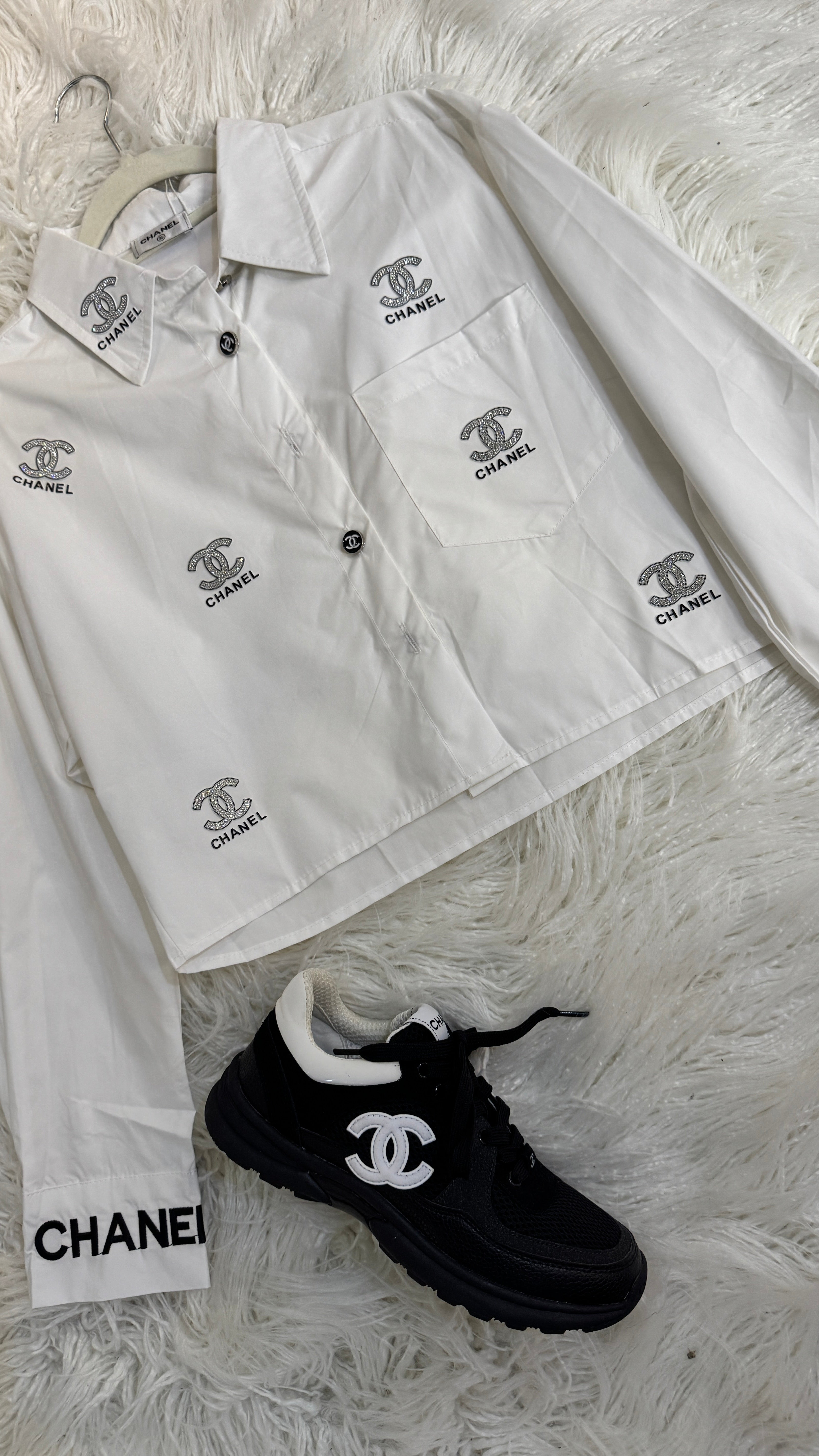 CAMISA CHANEL BLANCA