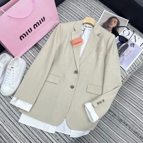BLAZER MIU MIU BEIGE