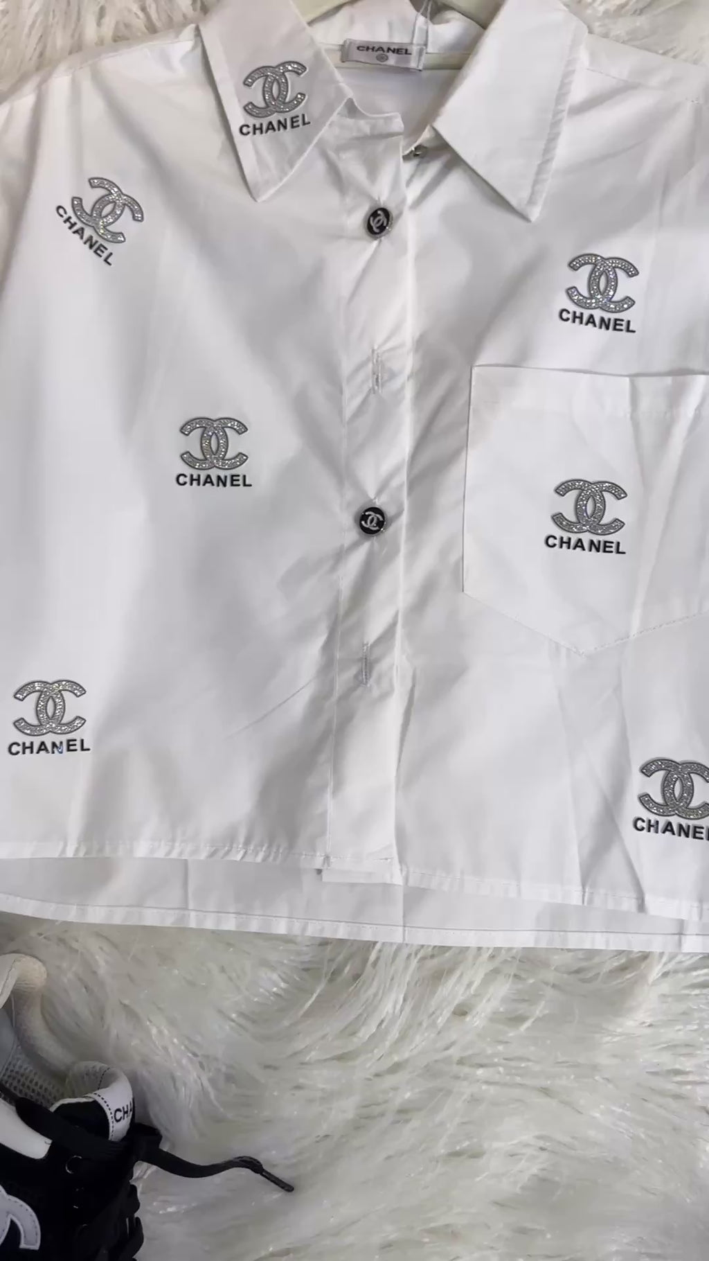 CAMISA CHANEL BLANCA
