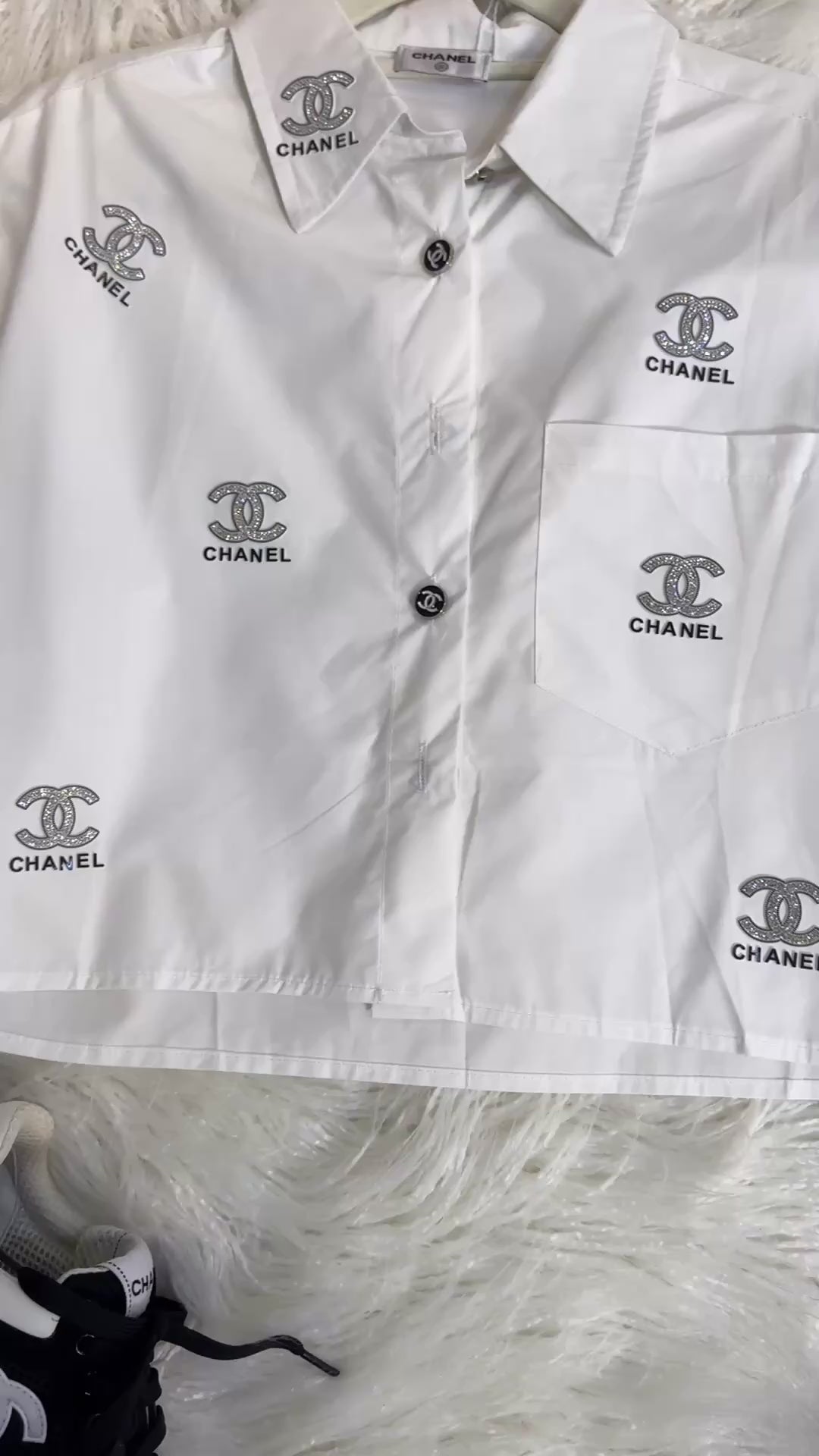 CAMISA CHANEL BLANCA
